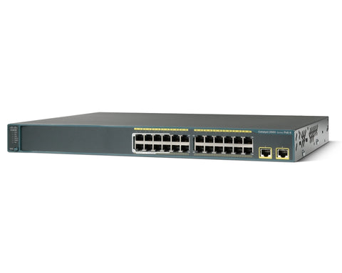Cisco 2960 Catalyst Switch PoE WS-C2960-24LT-L V02
