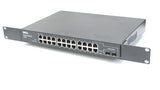 Dell PowerConnect 2724 Networking Switch with rack ears
