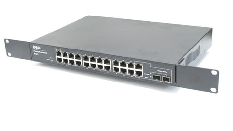 Dell PowerConnect 2724 Networking Switch with rack ears