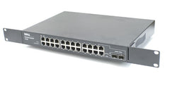 Dell PowerConnect 2724 Networking Switch with rack ears