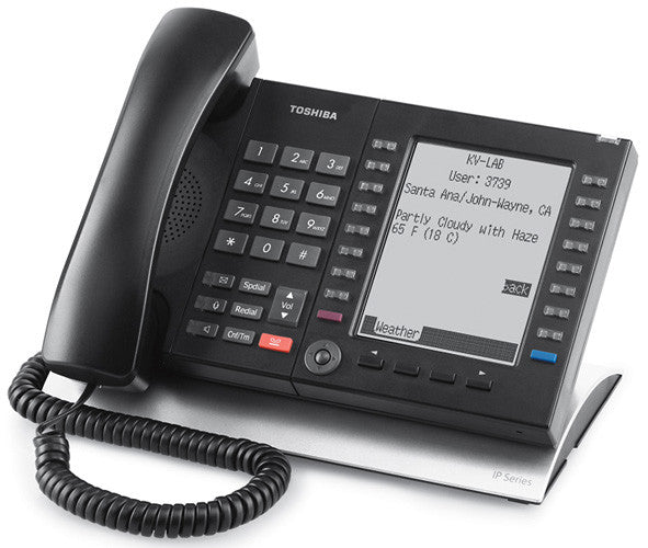 Toshiba IP5131-SDL Executive Display Gigabit IP Phone