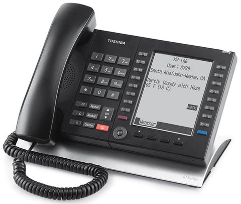 Toshiba IP5131-SDL Executive Display Gigabit IP Phone