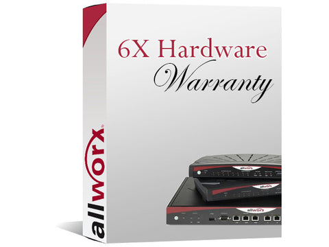 Allworx 6X 4-Year Extended Hardware Warranty (8320054)