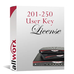 Allworx 48X System 201-250 User Key License (8210049)