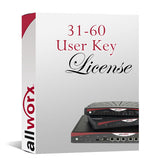 Allworx 6X System 31-60 User Key License (8210027)