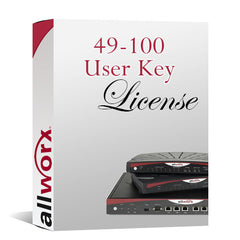 Allworx 48X System 49-100 User Key License (8210023)