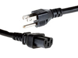 Notched AC Power Cord 3-Prong - New